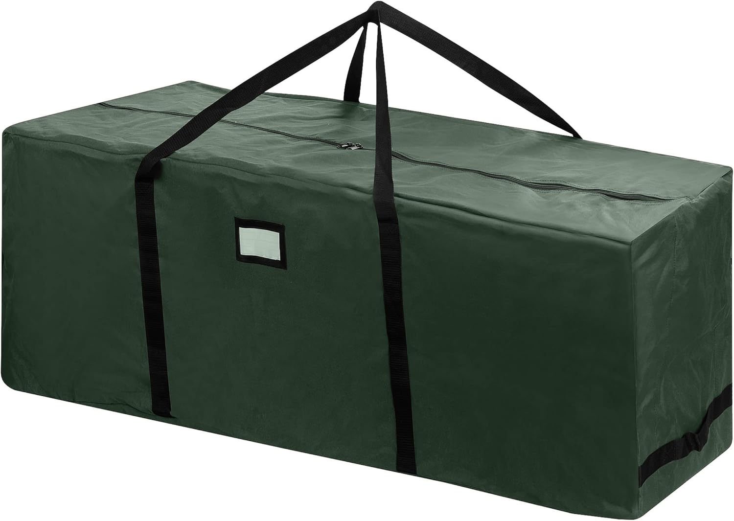 Holiday Décor Storage - Elf Stor Green Rolling Christmas Storage Bag-For 12 FT Artificial Trees Canvas Duffel with Wheels-Protects Holiday Decorations & Inflatables, (L) 67” x (W) 28” x (H) 24