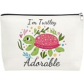 Mxrymvu Sea Turtle Gifts for Women Makeup Bag Turtle Gifts Turtle Lover Gift for Daughter Female Sister Friend Cosmetic Bag Animal Lovers Gift for Birthday Graduation Travel Toiletry Bags