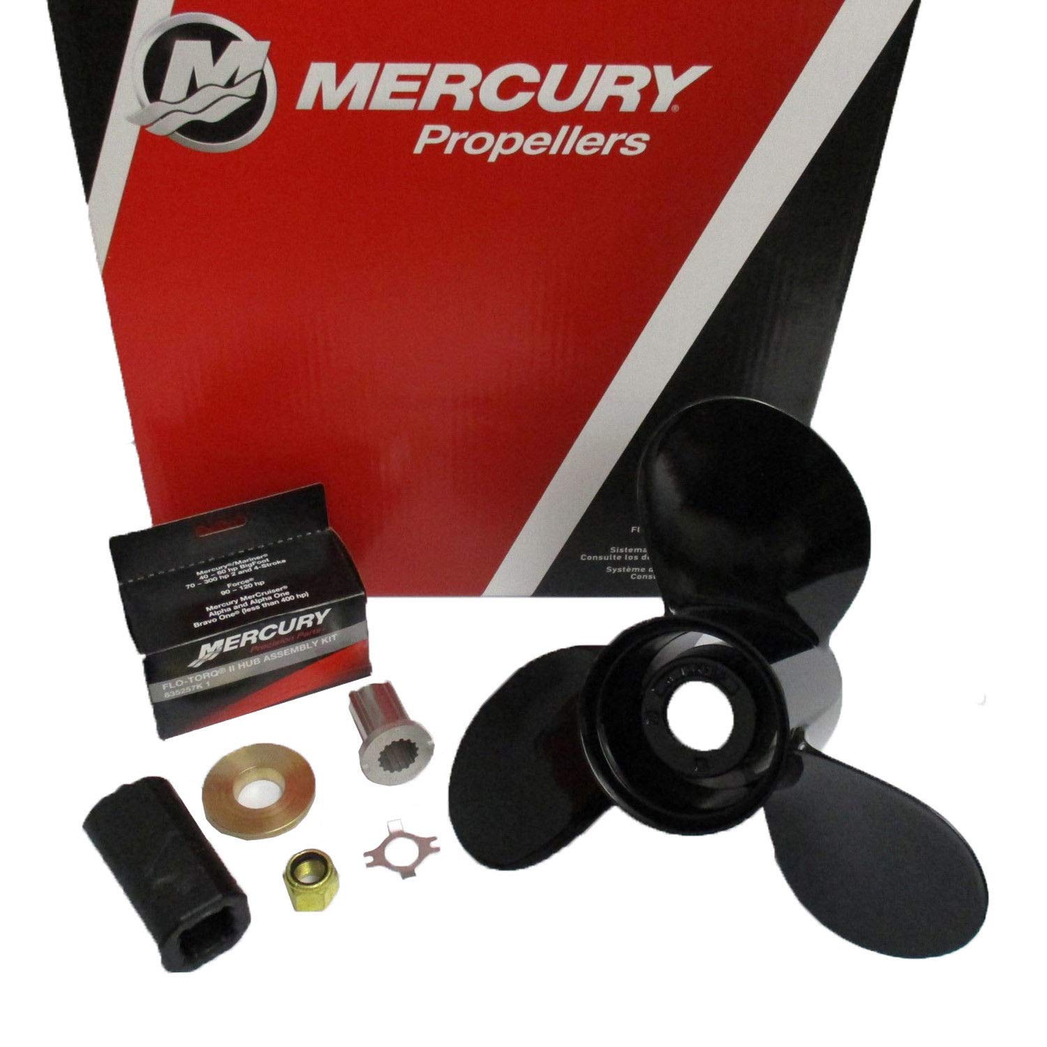 Amazon.com : Mercury Blackmax 3 Blade Prop Propeller 13-1/4 X 17 : Boating  Equipment : Sports & Outdoors
