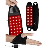 supersred Red Light Therapy Therawrap for Carpal Tunnel,660nm 850nm Near Infrared Light Therapy for Body, 144 Chips Flexible Wrap for Hand Wrist Arm Thumb Finger Pain Relief Personal Care