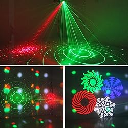 4 in 1 Mixed Effect Sound Activated DJ Stage Lights