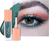 Oulac Liquid Metallic Eyeshadow Atlantis Green Teal 6.8g Vegan Cruelty-Free