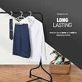 KEPLIN Space Saving White Plastic Coat Hangers 20 Pack Heavy Duty view 4