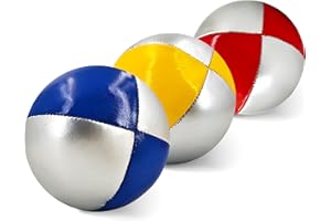 Oomyeh Juggling Balls for Beginners to Advanced-Soft Easy for Boys Girls and Adults-Comfortable and Easy to Grip-3 Packs