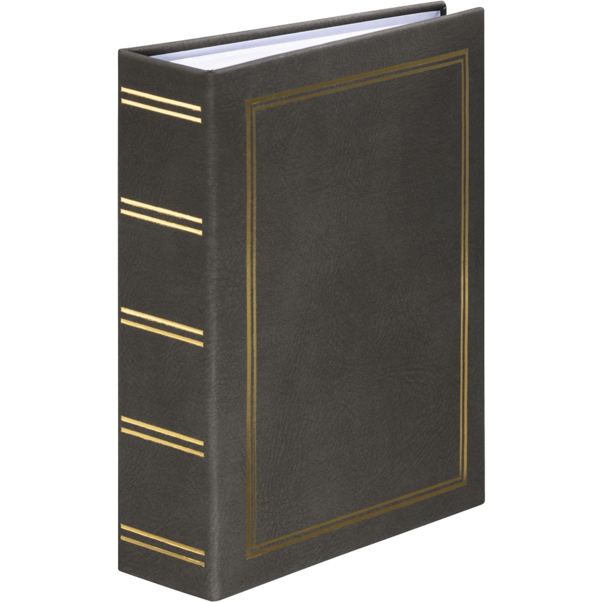 Hama London Memo Slip-in Photo Album 16 x 20.5cm (for 200 Photos 9 x 13 cm Format), Grey