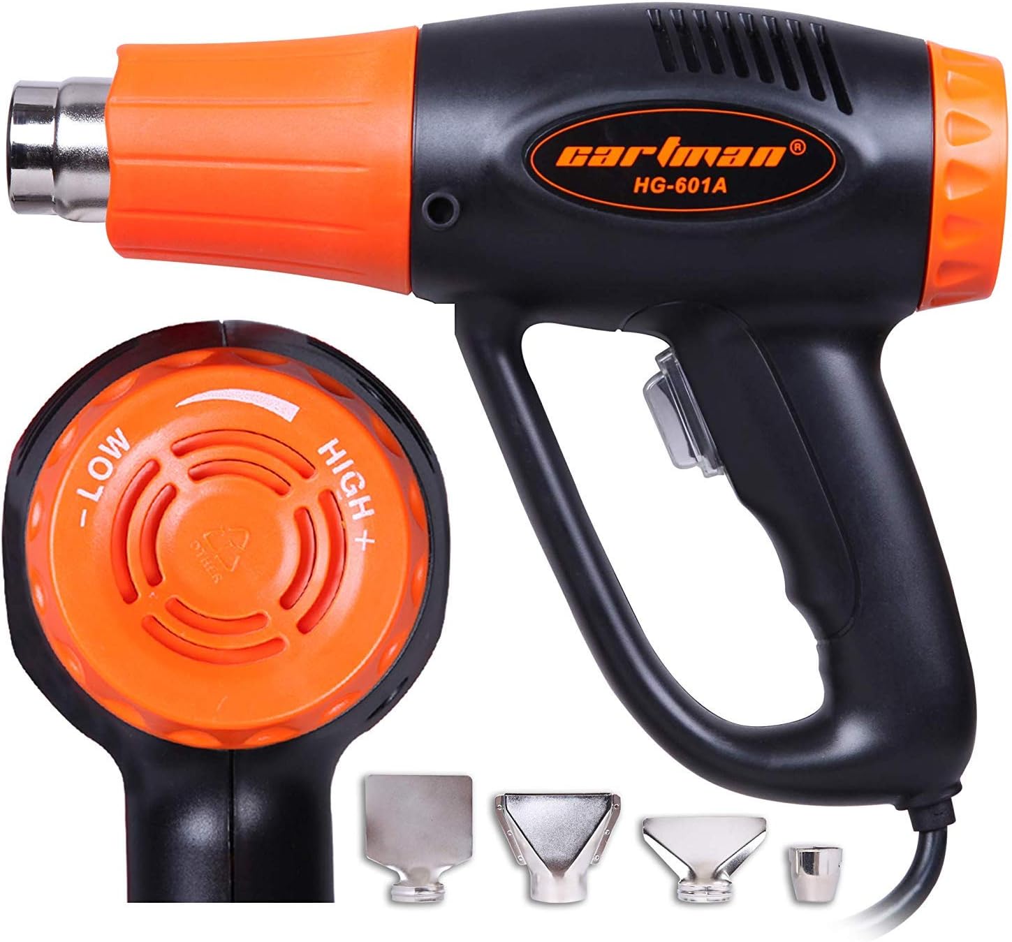 CARTMAN Variable Temperature Control Heat Gun, 1500W Hot Air Gun140