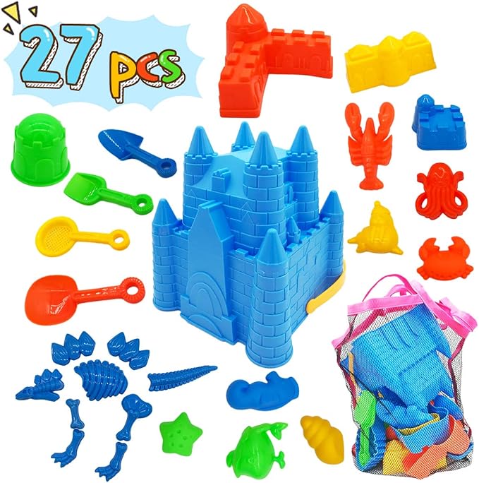 click n play beach sand toy set