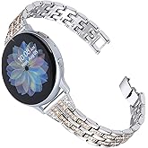 JOYOZY Women Girls Stylish Bands Compatible with Galaxy Watch 6/5/4/FE/7 40mm 44mm/Classic 42mm 43mm 46mm 47mm/Galaxy Watch Active 40mm/Active 2 40mm 44mm/Galaxy Watch 3 41mm/Garmin Vivoactive 3