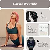 Fitbit Versa 4 Fitness Smartwatch with Built-in GPS Black Graphite view 6