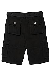 Raw X Boys Cargo Shorts 8-18 | 100% Cotton Belted