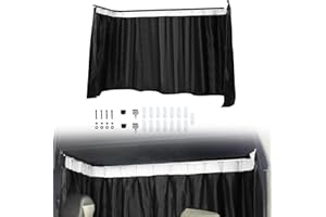 BKICKI RV Curtain Blocks Out Light and Protects Privacy for Mercedes Benz Sprinter 2019-2024