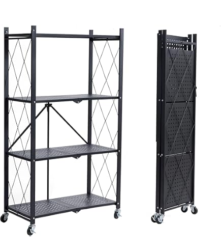 Storage Shelving Unit, 5-Tier Adjustable, 2000 lbs Capacity, Heavy Duty Garage Shelves Metal Organizer Storage Shelving Unit, 5-Tier Adjustable, 2000 lbs Capacity, Heavy Duty Garage Shelves Metal Organizer