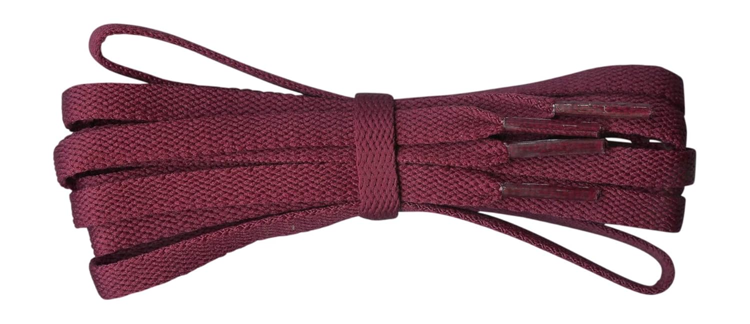 Buy Replacement burgundy sneaker shoelaces compatible with Converse