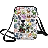BWWKTOP Mystery Creature Crossbody Bag Paranormal Investigator Gift Cryptozoology Sling Bag Mystery Lover Merch (Mystery-XK B)