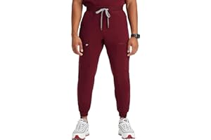 Fabletics Men's All-Shift 5-Pocket Scrub Jogger - MotionTech, 4-Way Stretch, Pocket-Packed, Lightweight, Semi-Slim Fit