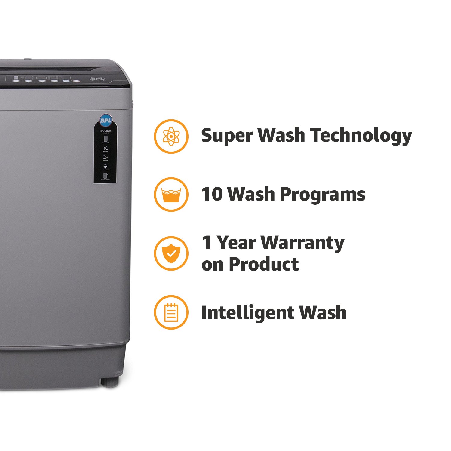 BPL 7.2 kg Washing Machine Price: Buy BPL 7.2 kg Fully-Automatic Top  Loading Washing Machine Online at Best Price in India- Amazon.in