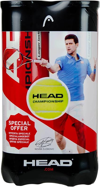 Head Championship 2 x 4er Dose Bi Pack Pelotas de Tenis 8 Bolas ...