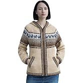 Gamboa Alpaca Cardigan Sweater for Women | Warm and Lightweight Wool Everyday Comfort and Outdoor Wear