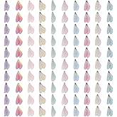 Create idea 100PCS Dragonfly Wing Charms Artificial Craft Butterfly Wings for Women Earring Pendant DIY Art Craft Pendant Jewelry Making 10 Color