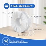 HOMMAND Double Sided Tape Heavy Duty Nano Mounting Tape 3 cm x 3 cm x 2 mm view 2