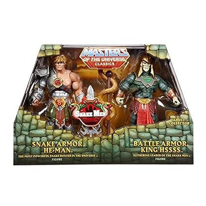 Masters of the Universe Classics Snake Armor He-Man & Battle Armor King Hsss