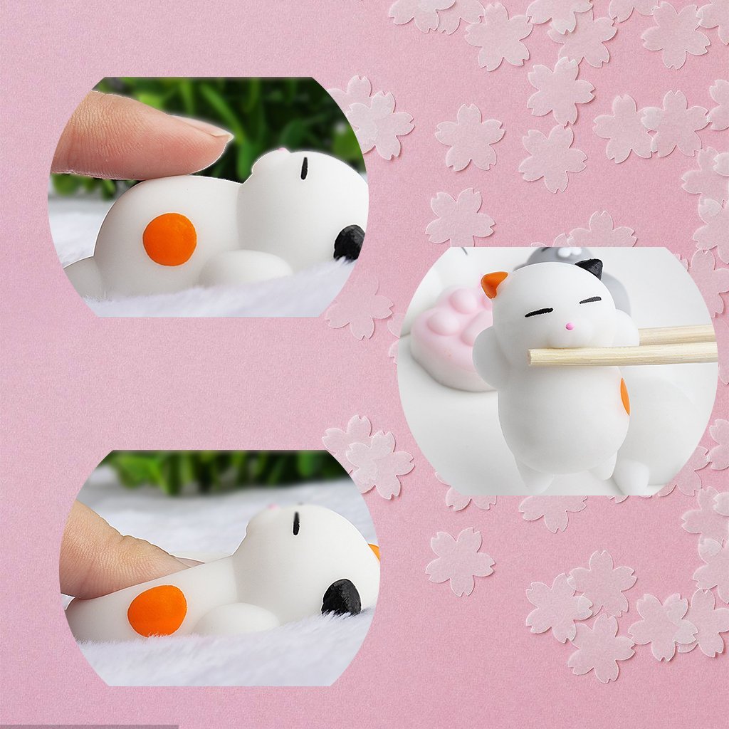 Denshine Squishies, Squishies Toys Squishies Slow Rising kawaii Toys Cheap Squishies Stress Reliever Super Soft Squishy Animal Educational Toys Best Party Favors Stocking Stuffers(11 pcs)