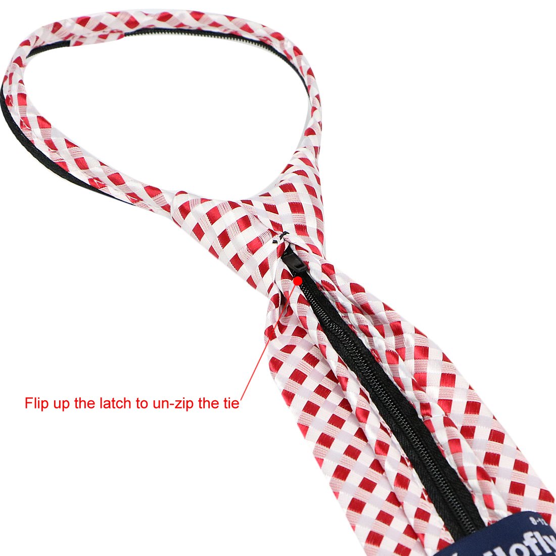 Accessories Clothing & Accessories kilofly Pretied Adjustable Zipper