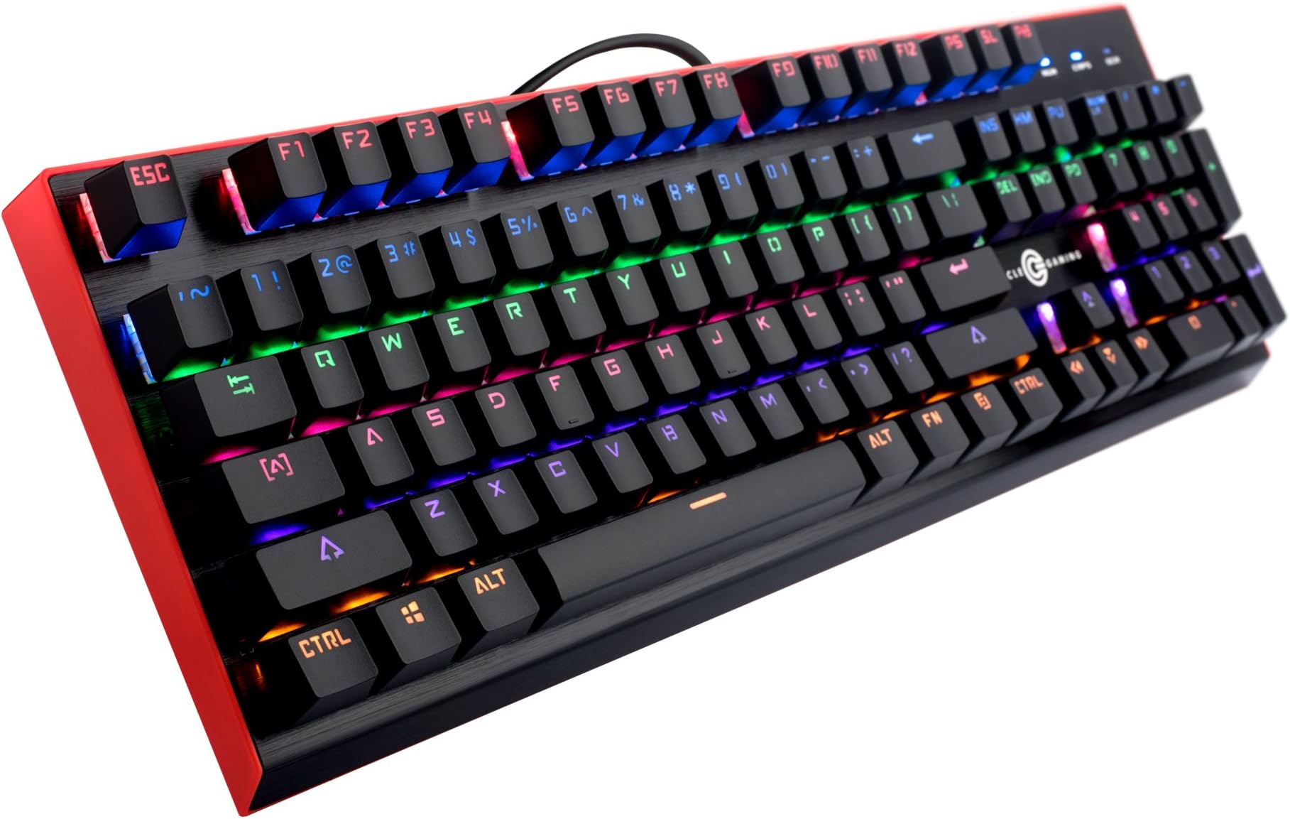 Circle RGB Backlit Mechanical Gaming Keyboard (Black)