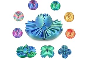Gear Ball, 3D Printed Gear Sphere Fidget Toy, Sensory Stress Relief Ball for Kids and Adults, ADHD Autism Desk Toy Stocking S