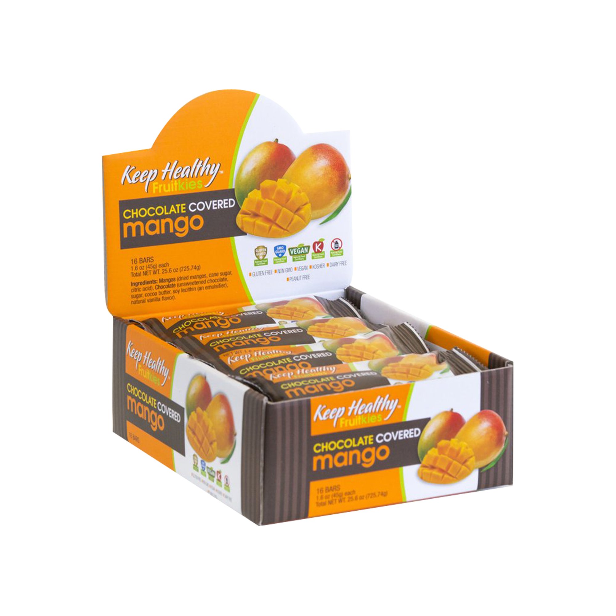 Kirkland Dark Chocolate Covered Mangoes 19.4 oz. (Pack of 2) Amazon