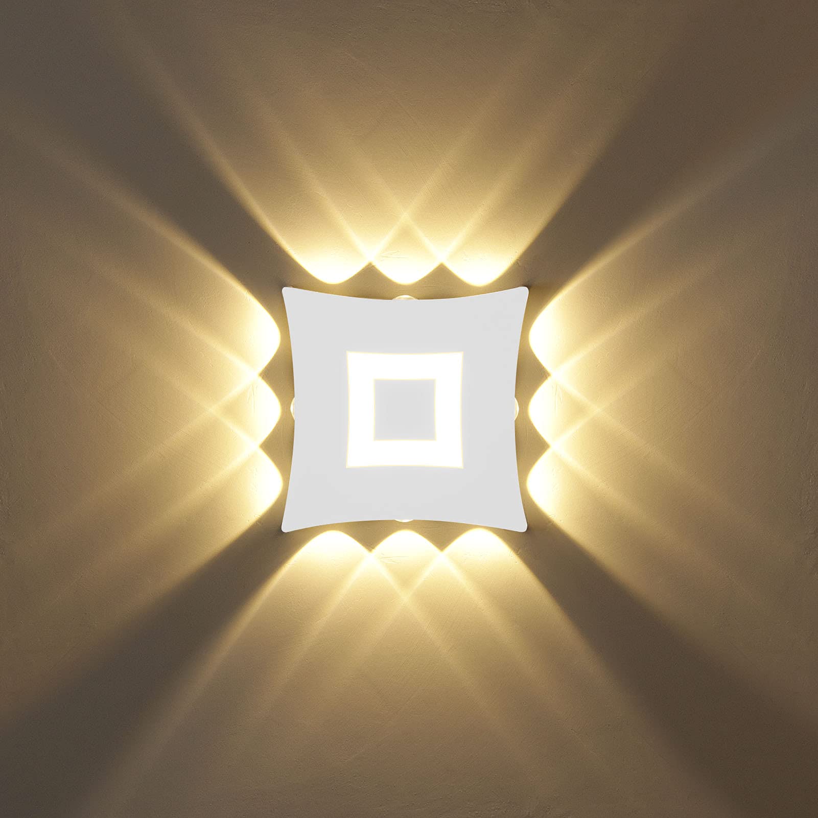 KAWELL 18W Modern Wall Wash Light LED Wall Light Waterproof IP65 Aluminum Wall Lamp LED Indoor Outdoor for Bathroom Bedroom Stairs Corridor Living Room Entrance Porch