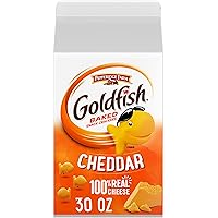 Goldfish Cheddar Crackers, Snack Crackers, 30 oz carton