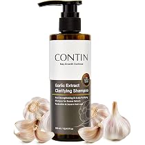 Amazon.com : CONTIN Garlic Shampoo for Oily Sensitive Hair ...