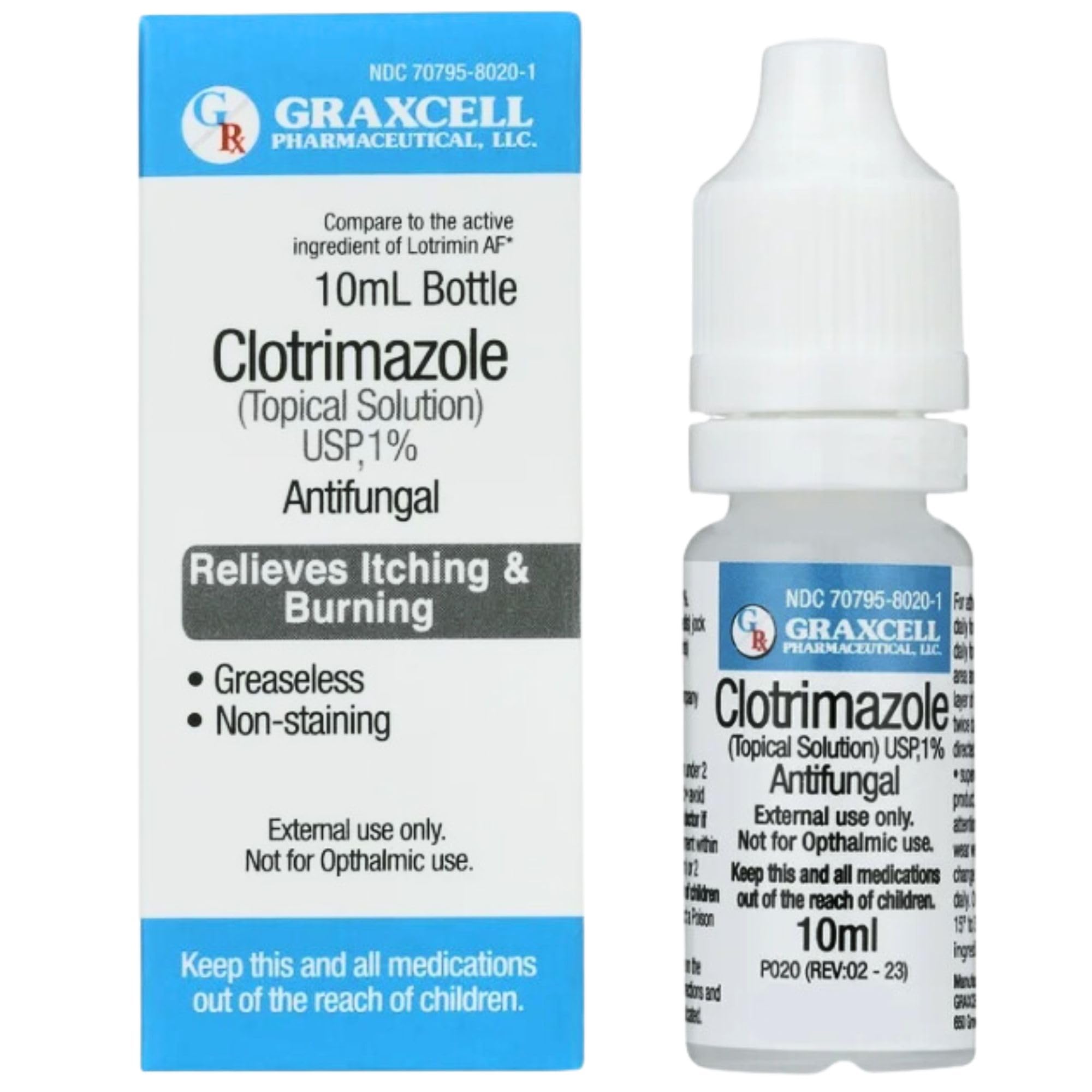 Mua Graxcell Clotrimazole 1 Antifungal Topical Solution FastActing