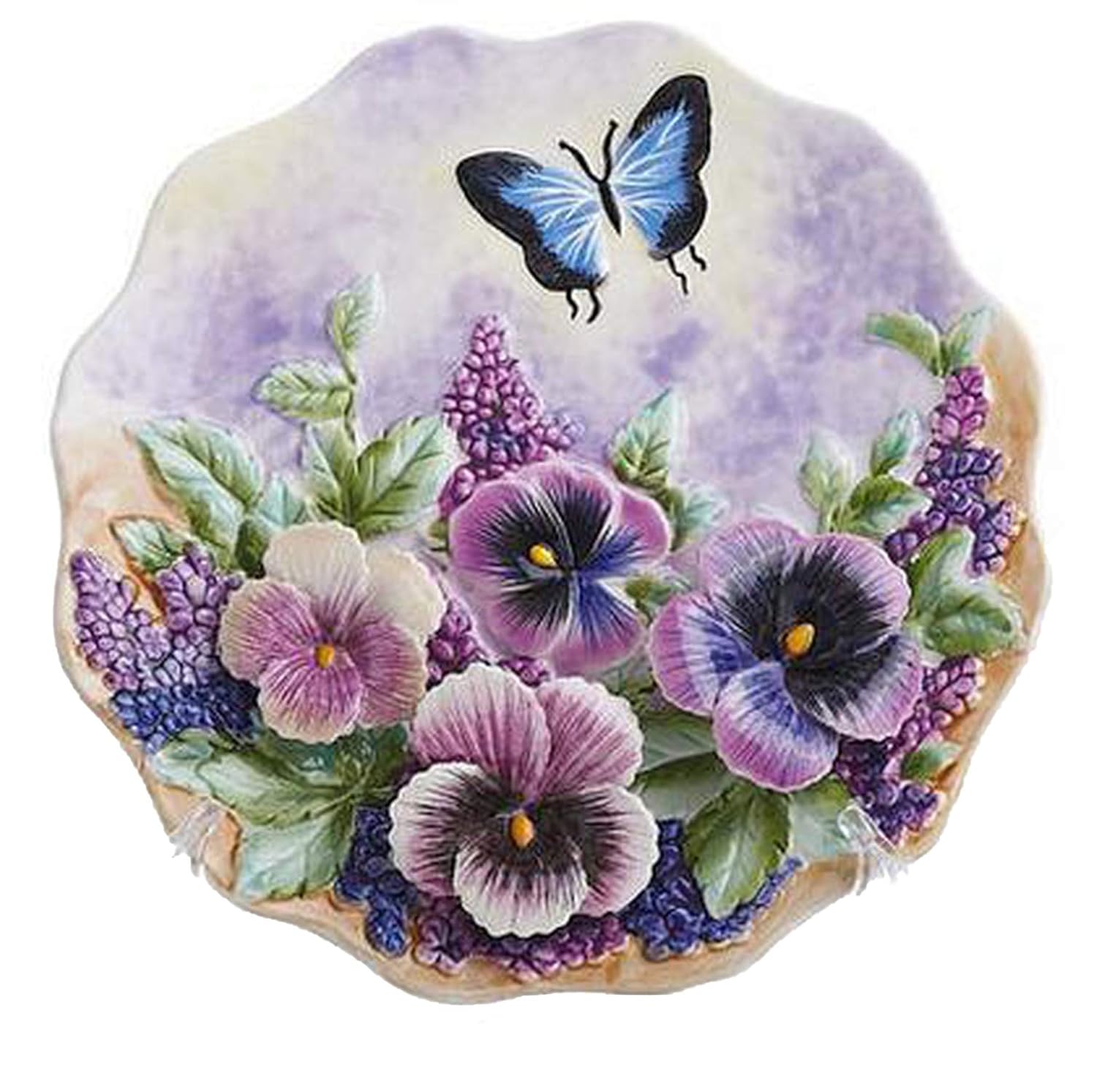 Amazon Com Only For Me 1 Flowers Series Decorative Wall Dishes