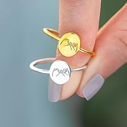 STORYJEWELLERY Pinky Promise Ring, Friendship