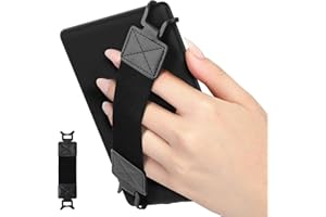 MoKo Security Hand-Strap for 6-8" Kindle eReader Fire Tablet - Kindle/Kobo/Voyaga/Lenovo/Sony Kindle E-Book Tablet, Elastic V