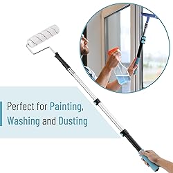 Bates- Extension Pole, 1.4 to 3 Ft Pole, Black