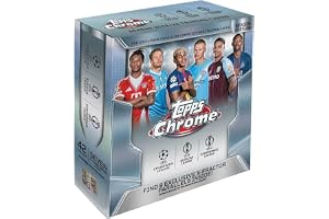 2025/26 Topps Chrome UEFA Club Competitions Soccer MEGA box (7 pks/bx)