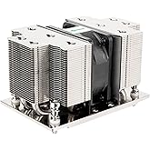 Silverstone Technology XE02-AM5B 2U Small Form Factor Server/Workstation CPU Cooler for AMD AM5/AM4 sockets, SST-XE02-AM5B
