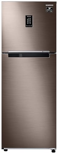 Samsung 336 L 2 Star Inverter Frost Free Double Door Refrigerator Rt37t4632dx Hl Luxe Brown Convertible Curd Maestro Amazon In Appliances