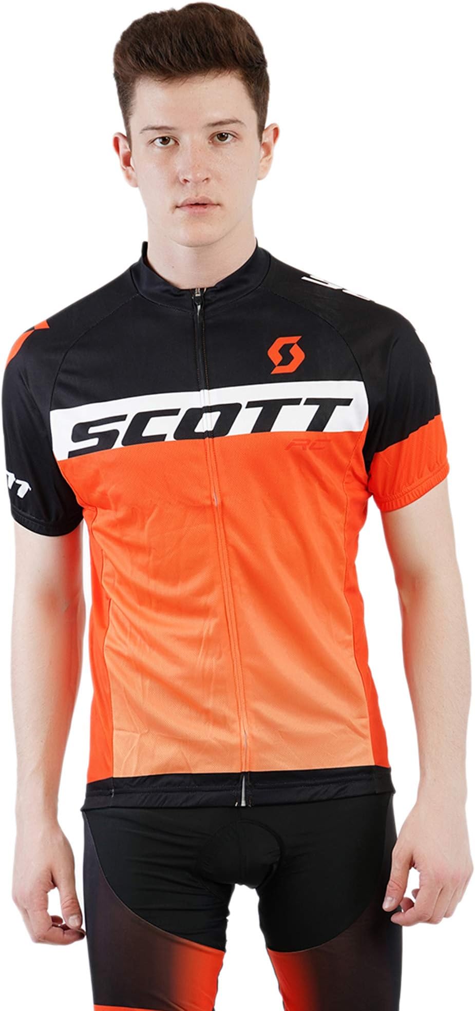 Mycycology Mens Full Front Zip Short Sleeves Cycling Jersey