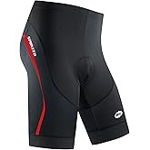 Men's Cycling Shorts Padded Biking Bottoms Team Bike Sportwear