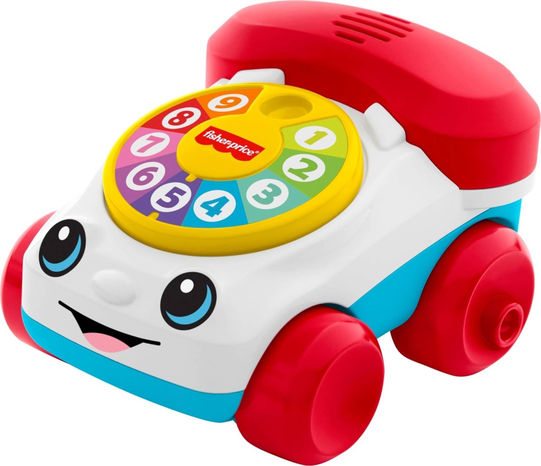 Photo 1 of Fisher-Price Baby Toy Chatter Telephone Vehicle Push-Along with Sounds for Crawling Developmental Play Infants Ages 6+ Months