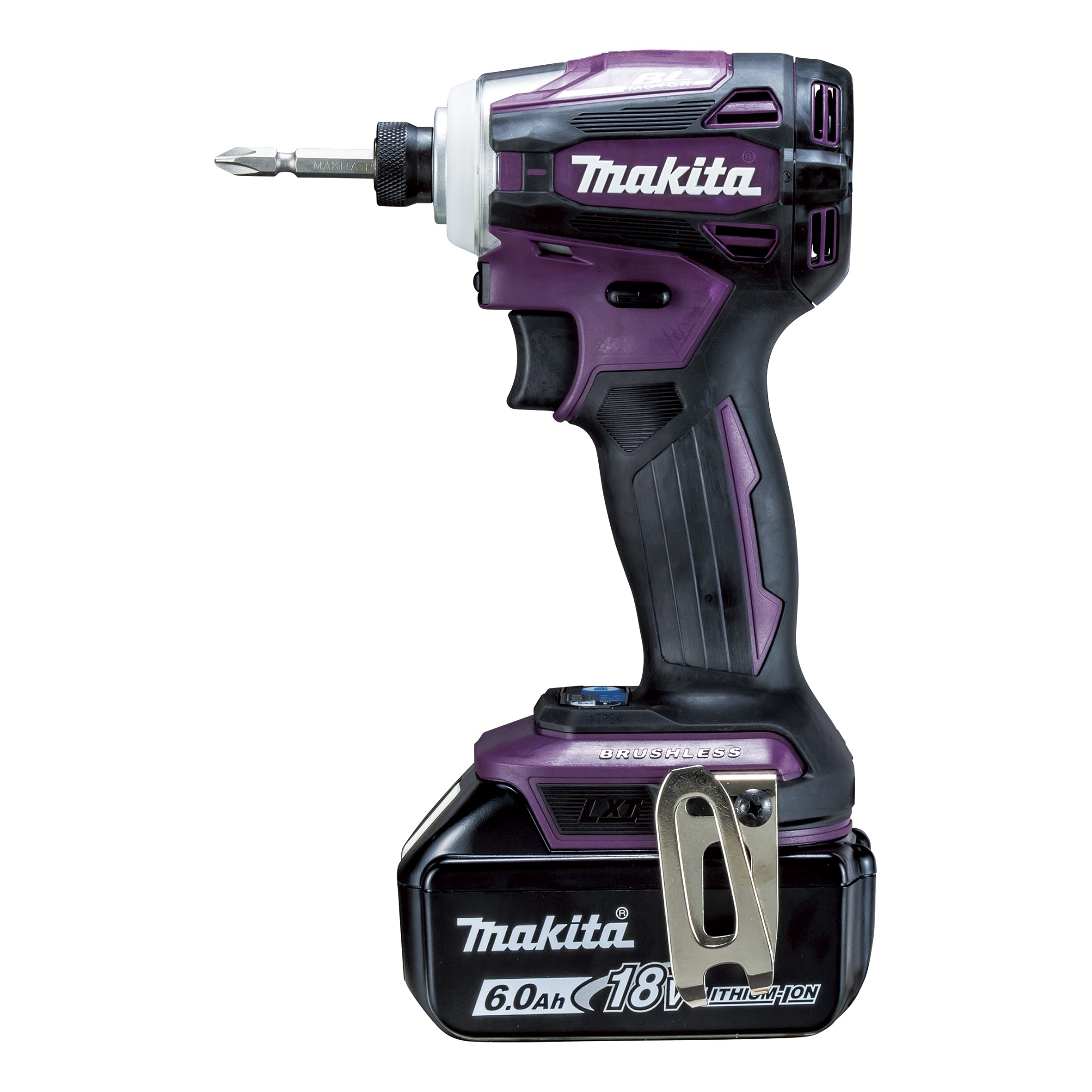 Makita TD172DGXAP 18V 充電式インパクトドライバ フルセット オーセンティックパープル マキタの商品画像