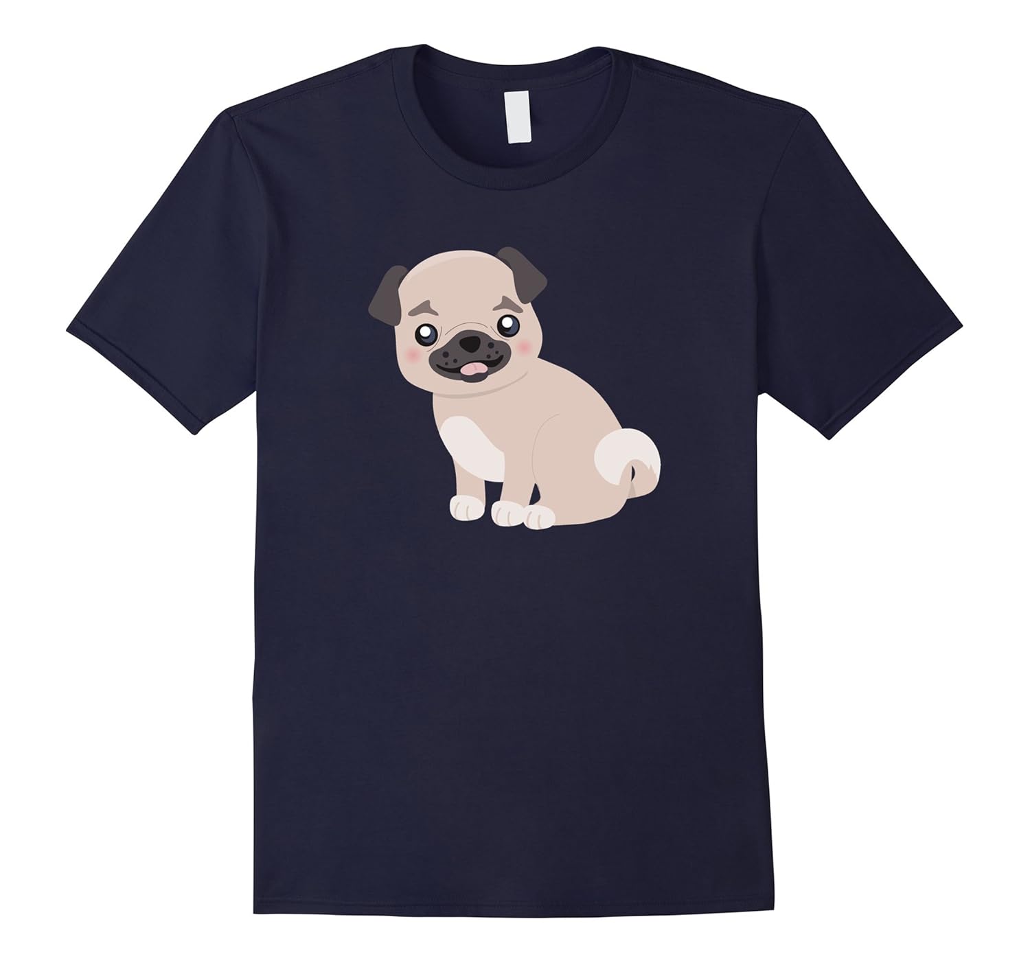 Trendy Sassy Unique & Vintage Pug Dog Art T-Shirt & Gift-ANZ