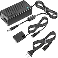 Kimaru ACK-E18 DR-E18 DC Coupler LP-E17 Dummy Battery AC Power Adapter Kit for Canon EOS Rebel SL2 SL3 T6i T7i T8i R8 R10 R50