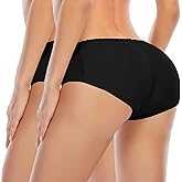 DERCA Butt Lifter Panties Padded Underwear for Women Seamless Booty Pads Hip Enhancer Panty