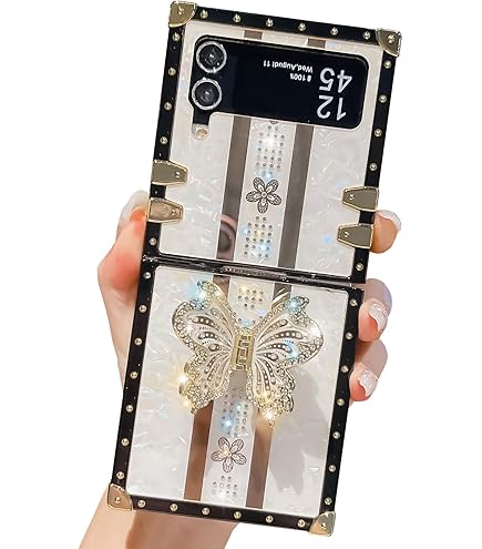 Omio Designed For Samsung Galaxy Z Flip 6 Mirror Case With Lanyard - View #7