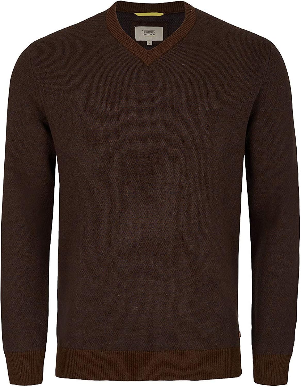 camel active Men's VNeck Pullover Sweater Amazon.co.uk Clothing